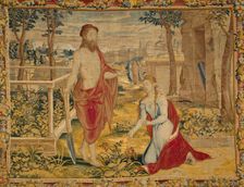 Christ Appearing to Mary Magdalene (Noli Me Tangere), Flanders, 1540/45. Creator: Willem de Pannemaker