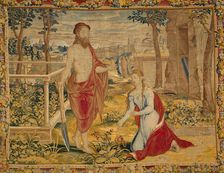 Christ Appearing to Mary Magdalene (Noli Me Tangere), Flanders, 1540/45. Creator: Willem de Pannemaker
