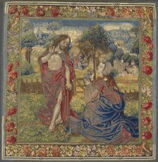 Christ Appearing to Mary Magdalene ("Noli Me Tangere"), Southern Netherlands, 1485/1500. Creator: Unknown
