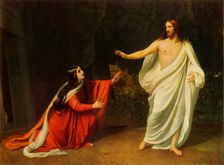 Christ appears to Mary Magdalene 1834, (1965). Creator: Aleksandr Ivanov