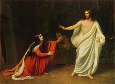 Christ appears to Mary Magdalene 1834, (1965). Creator: Aleksandr Ivanov