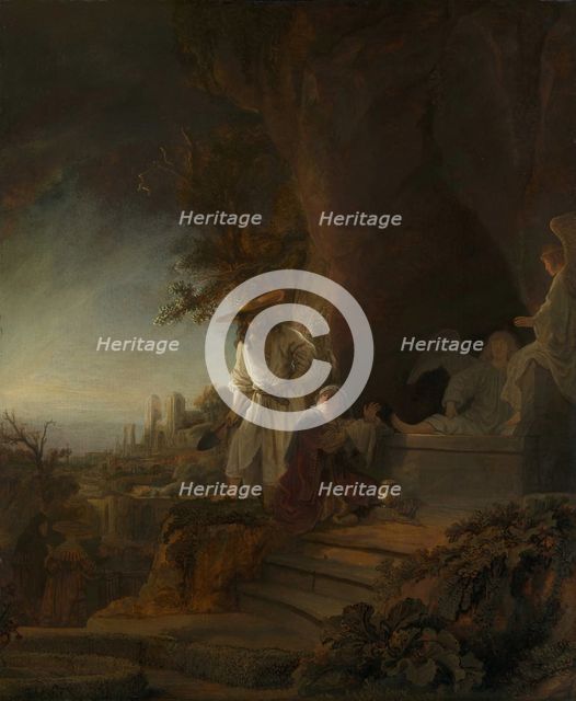Christ appears to Mary Magdalene (Noli me tangere), 1638. Creator: Rembrandt van Rhijn (1606-1669).