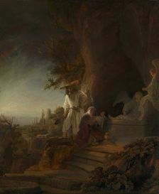 Christ appears to Mary Magdalene (Noli me tangere), 1638. Creator: Rembrandt van Rhijn (1606-1669)