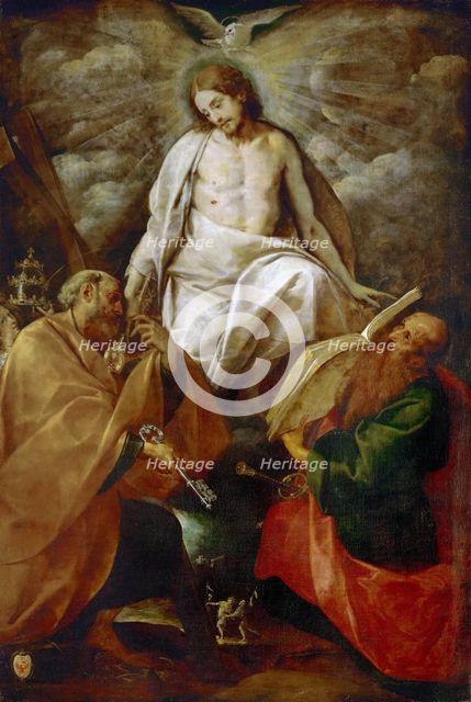 Christ Appears to the Apostles Peter and Paul.