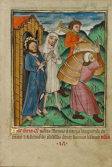 Christ as a Healer, about 1480-1490. Creator: Unknown