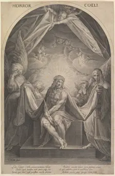 Christ as a Man of Sorrows, ca. 1610. Creator: Jan Muller