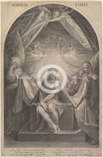 Christ as a Man of Sorrows, ca. 1610. Creator: Jan Muller.