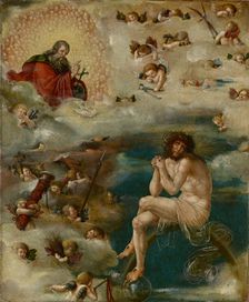 Christ as a mediator, 1515. Creator: Ambrosius Holbein