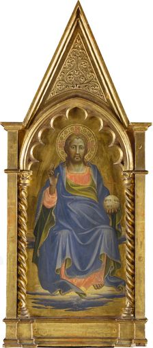 Christ as Salvator Mundi, 1404-1407. Creator: Gherardo di Jacopo