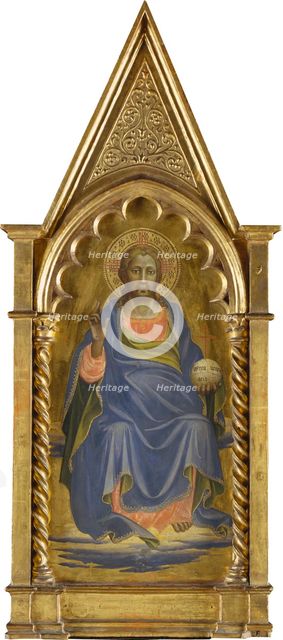 Christ as Salvator Mundi, 1404-1407. Creator: Gherardo di Jacopo.