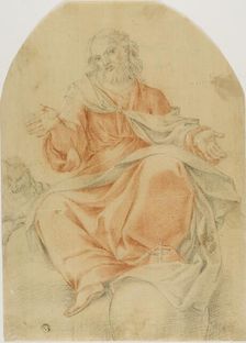 Christ as Salvator Mundi with Lamb, n.d. Creator: Jacopo Pontormo