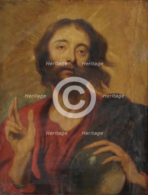 Christ as Saviour of the World, c.1620-c.1630. Creator: Unknown.