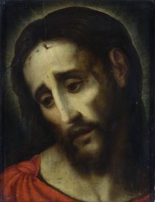 Christ as the man of sorrows 1519-1586. Creator: Luis de Morales