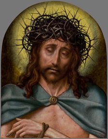 Christ as the Man of Sorrows, about 1520-1525. Creator: Quentin Metsys I