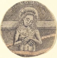 Christ as the Man of Sorrows, c. 1470/1480. Creator: Unknown