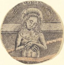 Christ as the Man of Sorrows, c. 1470/1480. Creator: Unknown