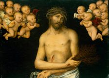 Christ as the Man of Sorrows flanked by Angels, c.1540