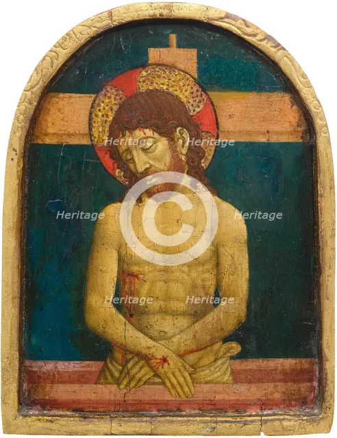 Christ as the Suffering Redeemer. Creator: Giovanni Francesco da Rimini (1420-1469).