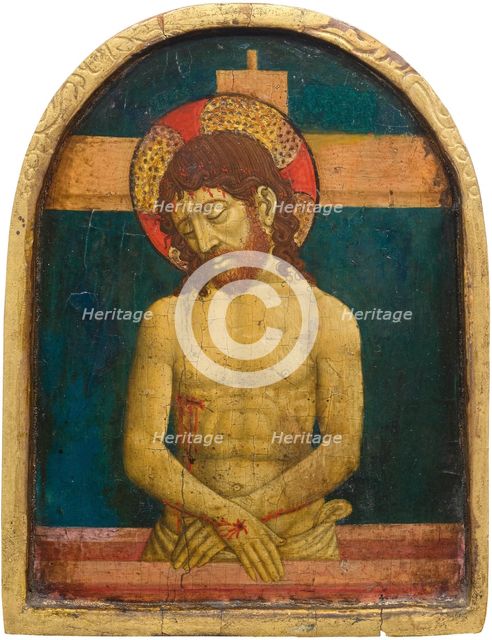 Christ as the Suffering Redeemer. Creator: Giovanni Francesco da Rimini (1420-1469).