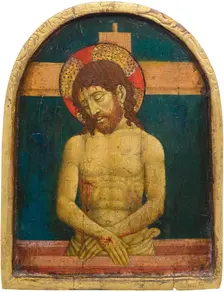 Christ as the Suffering Redeemer. Creator: Giovanni Francesco da Rimini (1420-1469)