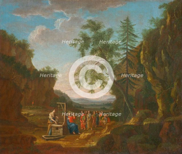 Christ by the Well, 1780-1800. Creator: Unknown.