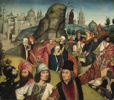 Christ bearing the Cross, 1477. Creator: Derick Baegert