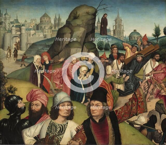 Christ bearing the Cross, 1477. Creator: Derick Baegert.