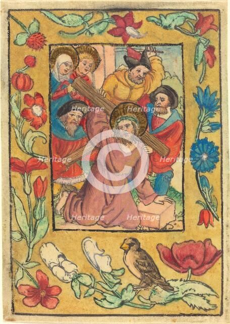 Christ Bearing the Cross, c. 1500. Creator: Unknown.