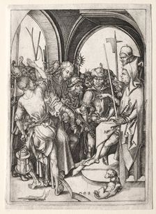 Christ Before the High Priest. Creator: Martin Schongauer (German, c.1450-1491)