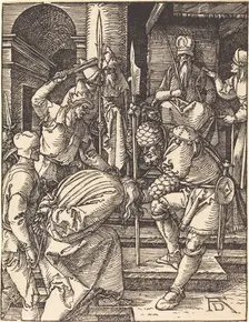 Christ before Annas, probably c. 1509/1510. Creator: Albrecht Durer