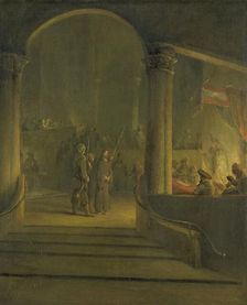 Christ before Caiaphas, 1700-1727. Creator: Aert de Gelder
