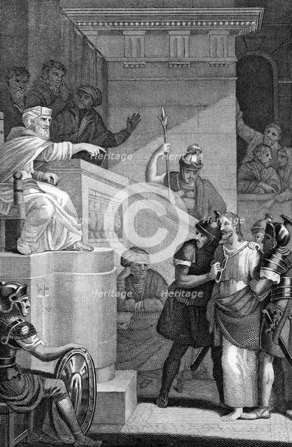 Christ before Caiaphas, 1814. Artist: Unknown