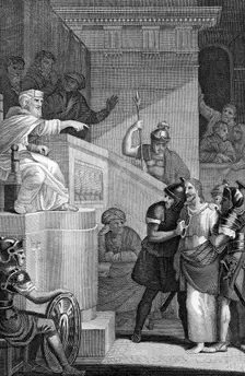 Christ before Caiaphas, 1814