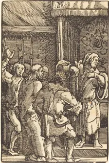 Christ before Caiphas, c. 1513. Creator: Albrecht Altdorfer