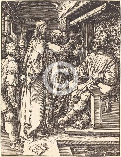Christ before Herod, 1509. Creator: Albrecht Durer.