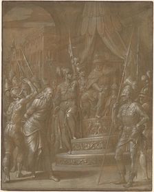 Christ before Herod, c. 1591. Creator: Jacopo Ligozzi