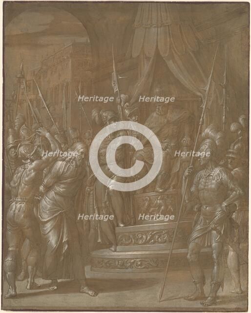 Christ before Herod, c. 1591. Creator: Jacopo Ligozzi.