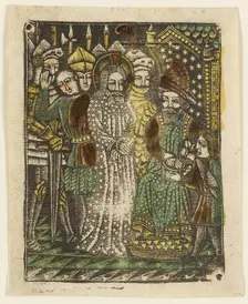 Christ before Pilate, 1460-65. Creator: Unknown