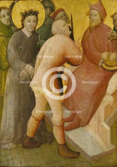Christ before Pilate, 15th century. Artist: Master of the Bielefeld Altar.