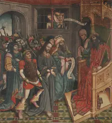 Christ before Pilate, 15th century. Creator: Nicolás Francés