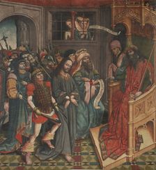Christ before Pilate, 15th century. Creator: Nicolás Francés