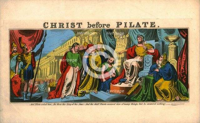 Christ before Pilate. Creator: Unknown.