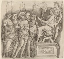 Christ before Pilate, c. 1500/1505. Creator: Giovanni Antonio da Brescia