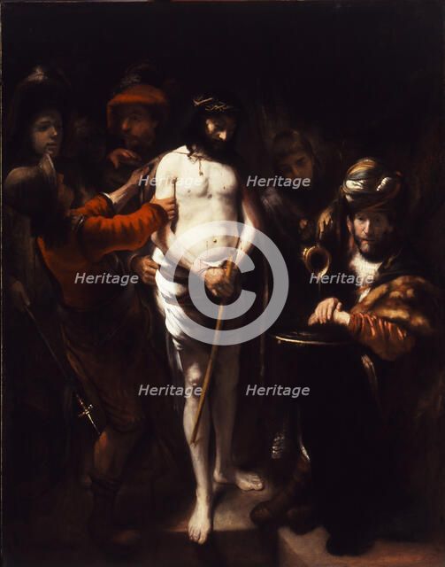 Christ before Pilate, Mid of 17th century. Creator: Gherwen, Reynier van (1620-1662).