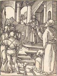 Christ before Pilate, probably c. 1509/1510. Creator: Albrecht Durer