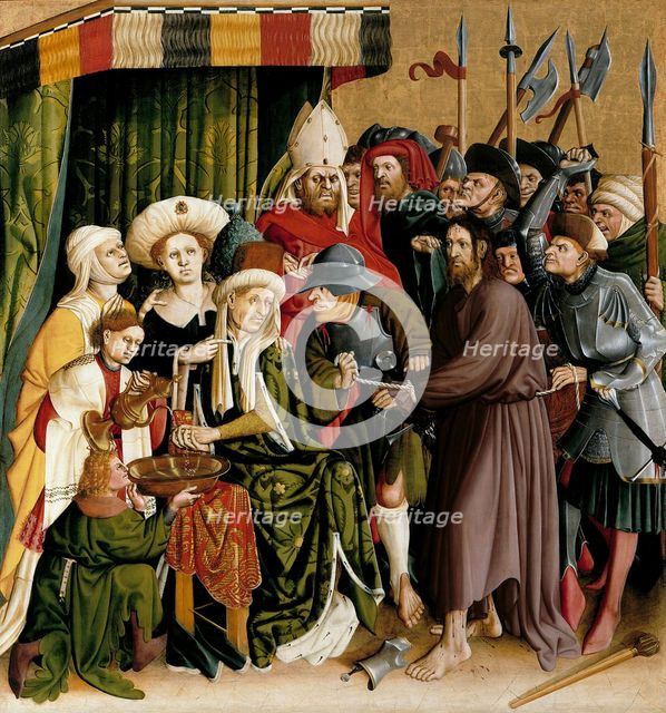 Christ before Pilate. The Wings of the Wurzach Altar, 1437. Artist: Multscher, Hans (c. 1400-1467)
