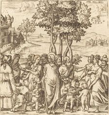 Christ Blesses the Children, probably c. 1576/1580. Creator: Leonard Gaultier
