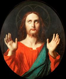 Christ Blessing, 1834. Creator: Ingres, Jean Auguste Dominique (1780-1867)