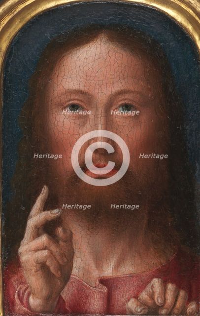 Christ Blessing, ca. 1500-1505. Creator: Gerard David.