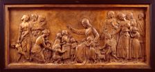 Christ blessing little Children, 1862-1864. Creator: John Gibson